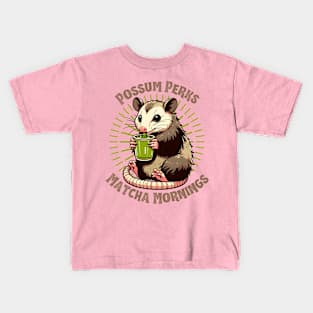 Matcha possum Kids T-Shirt